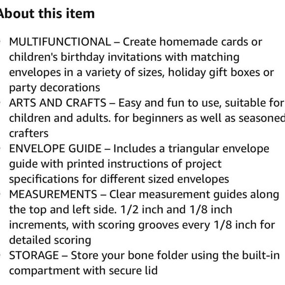 Martha Stewart Scoring Board and Envelope Maker - Picture 2 of 9